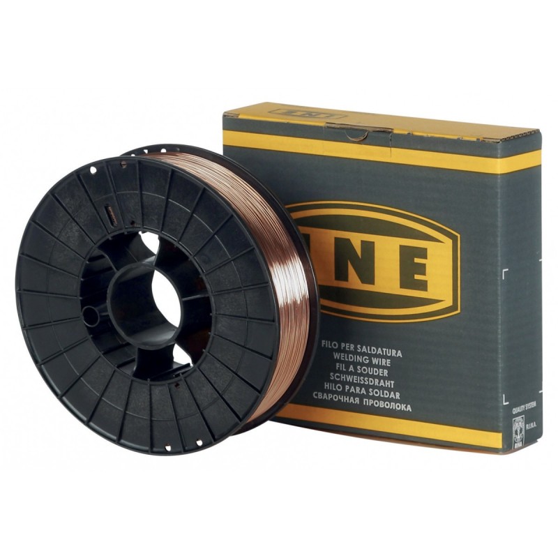Fil à souder MIG acier SG2 1mm 5kg cuivre faible impureté INE
