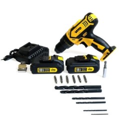 Cordless Drill Driver 14.4 V 2 lithium batteries 2.0Ah
