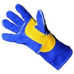 Gant de Protection Polyvalente Paume Renforcée Doublure Coton Kevlar