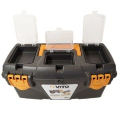 Caja de herramientas 16" 410 x 209 x 195 mm multi-almacenamiento alta