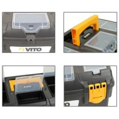 18" Tool Box 432x250x238 mm High-Resistance Multi-Storage