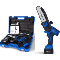 Mini Tronçonneuse sans fil 168V 450W 7000 tr/min Guide 6'' 2