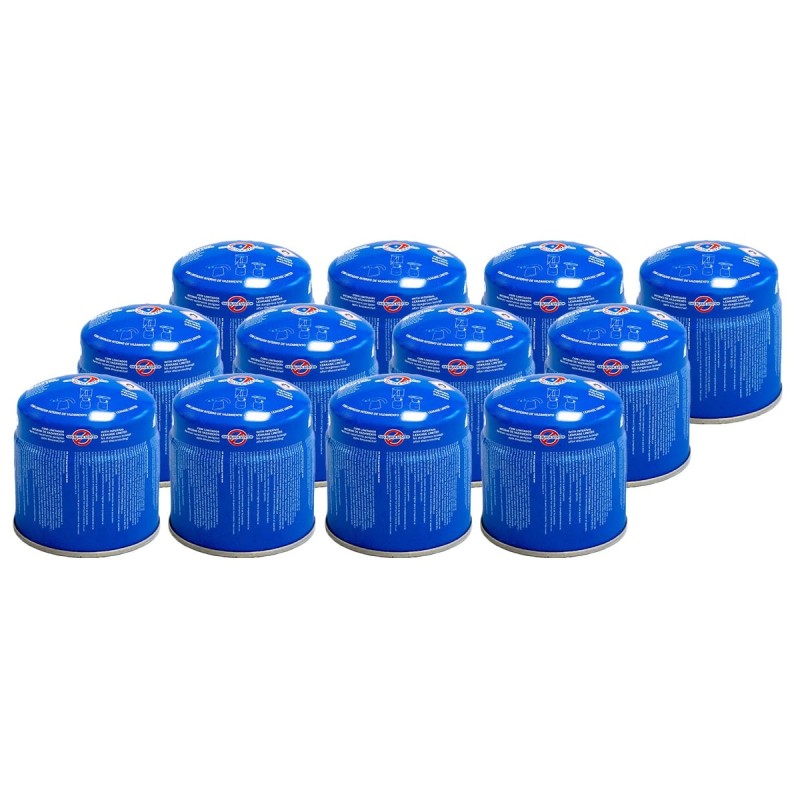 Cartouches gaz 190g - Pack de 12 - Butane - Cartouche perçable - Séc