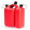 5L Fuel and 3L Oil Combined Jerrycan Polyethylene