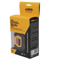 Livella Laser Tascabile 20m Precisione ±0.5mm 2 Batterie Incluse