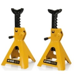 Set of 2 Rack-and-Pinion Jacks 3T Height