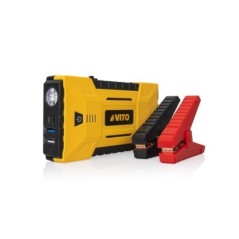 Chargeur démarreur de batterie 12V 13000mAh USB 300A avec lampe LED