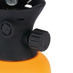 Fogão a gás piezo 1100W placa inox consumo 78g/h VITO