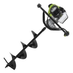 Trivella a scoppio a benzina 43cm³ 1.6CV 3 punte acciaio