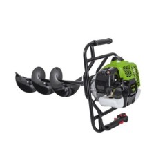 Trivella a scoppio a benzina 43cm³ 1.6CV 3 punte acciaio