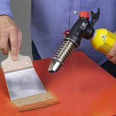 Pistola ad aria calda Professionale 550°C Accensione Piezo