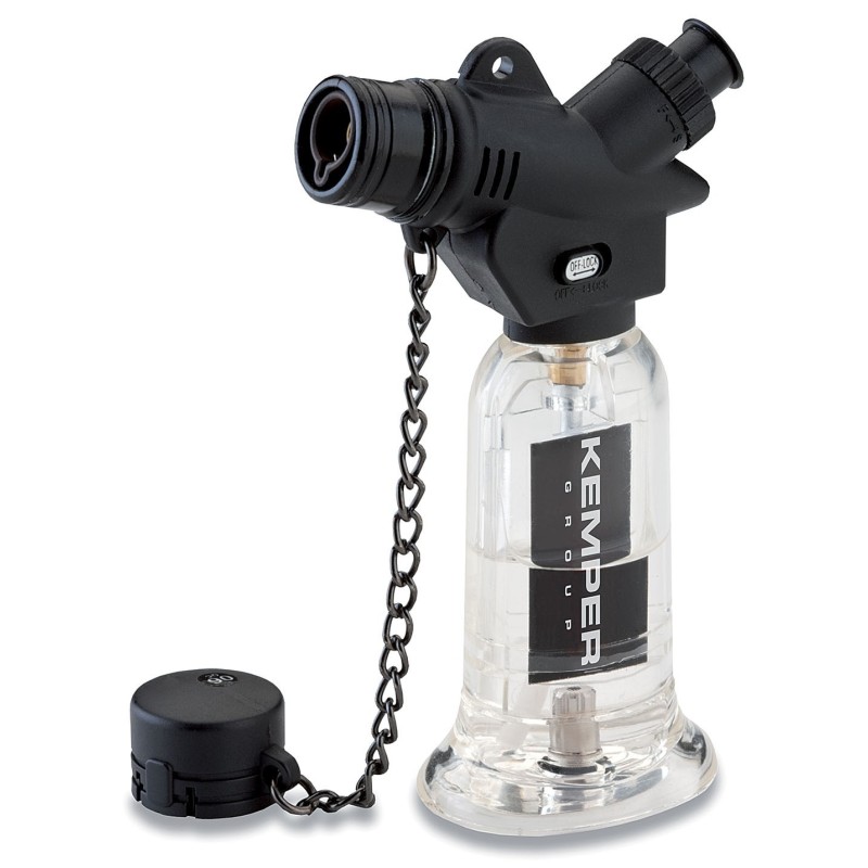 Chalumeau gaz polyvalent rechargeable 200 g allumage Piezo KEMPER