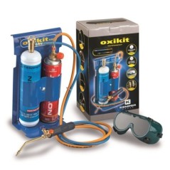 Dual Gas Torch 3100°C 2 Nozzles Ø0.5 Ø0.65 1600°C Includes