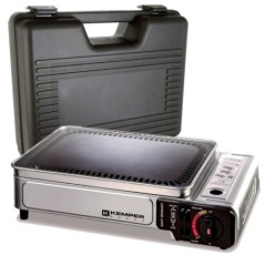 [Ricondizionato] Plancha a gas portatile 2300W bruciatore inox
