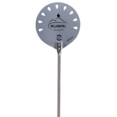 Set de 3 herramientas Pizzero con 2 palas (33x33 cm y Ø22 cm) y cepillo