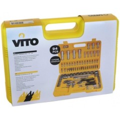 [Reconditionné] Coffret à douilles 94 pièces Chrome vanadium