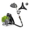 Débroussailleuse Thermique à Dos 52cm³ 2.15 CV Réservoir 1L Autonomi