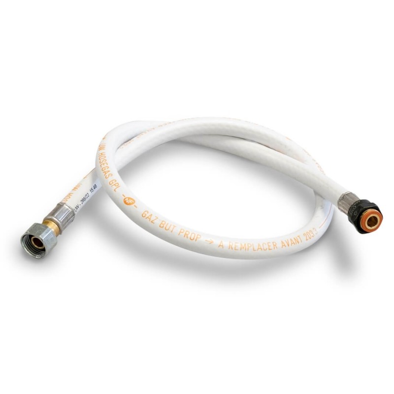 Tuyau gaz flexible 1.00 m butane/propane