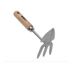 Kit 10 herramientas de jardín - Mango de madera Inox Hierro forjado a la