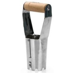 Set van 10 tuingereedschappen - Houten handvat RVS met han