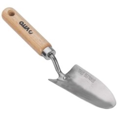 Kit 5 attrezzi da giardino Manico legno Inox Ferro battuto fatto a mano