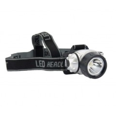 Lampe LED Frontale 180° 1W 65 Lumens Autonomie 20h Visibilité 30m Se