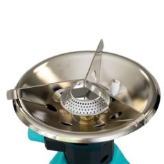 Gaskocher 1200W für Kartusche 190g Piezozündung Gehäuse