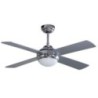 Ceiling fan with lighting 4 blades 60W 3 speeds