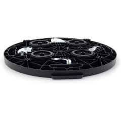 Rolsteun D:40cm H:125cm 4 wielen max. belasting 275kg