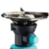 Hornillo de gas camping 1200W Encendido piezo Carcasa ABS 16