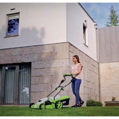 Elektrische grasmaaier 1800W Inductiemotor 5 maaihoogtes