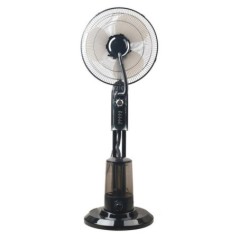 Ventilateur Brumisateur 75W Oscillant 3 Vitesses Réservoir 3.2L NIKL