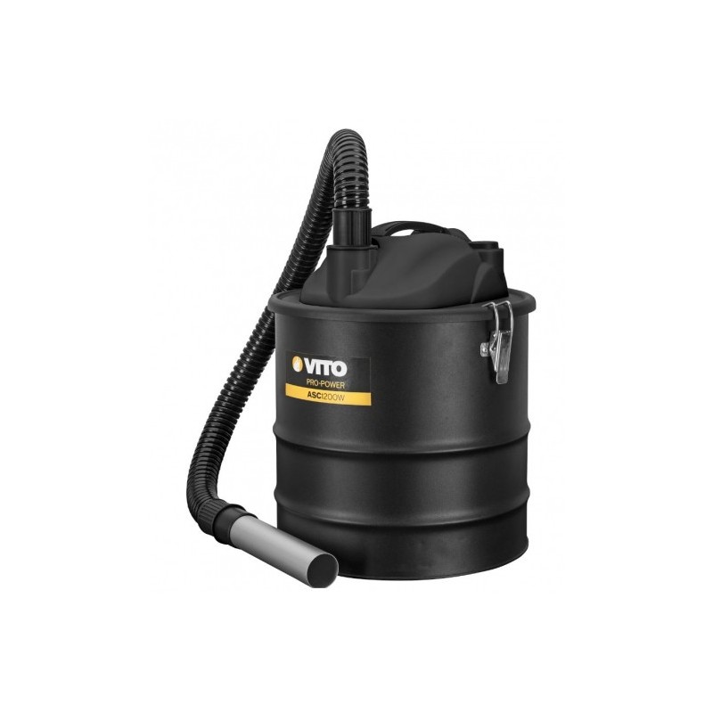 Aspirateur de cendres 1200W 18L Filtre HEPA VITO PRO-POWER