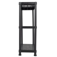 Plastic Shelf 3 Shelves 90kg Load Polypropylene