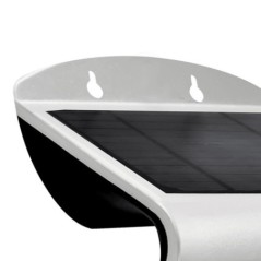 Projecteur LED Solaire Gris 3.2W 400 Lm Détecteur de