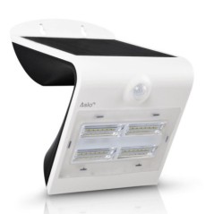 Projecteur Led Solaire Blanc 3.2W 400 Lm Détecteur de Mouvements IP6