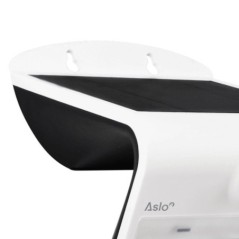 White Solar LED Spotlight 3.2W 400 Lm Detector