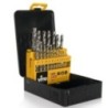 Forets Acier 19 pièces HSS Diamètre 1 à 10 mm Carbure VITO Pro-Power