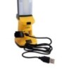 Lampe de travail LED 20W 6 fonctions 1500Lm IP22 Base
