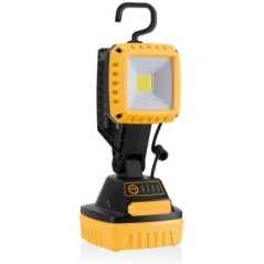 Lampe de poche LED 10W Portée 44m Base aimantée 1000Lm USB Rechargea