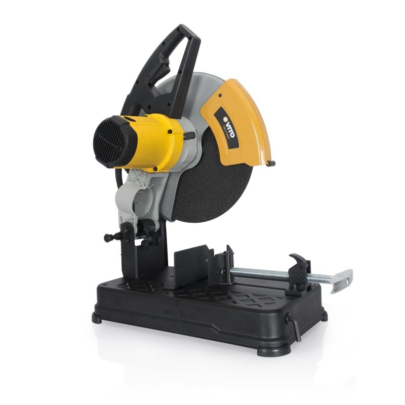 Scie circulaire 2300W Disque 355 mm Coupe Aciers 4000 tr/min Inclina