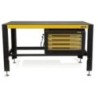 Professional Workbench 4 Drawers Adjustable Feet