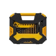 Boîte à outils 128 pièces Forets HSS Titane Tournevis