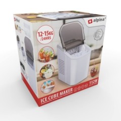 Macchina per ghiaccio 112W 9 cubetti/ciclo Coperchio trasparente