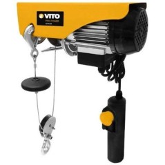 Argano elettrico 1000W capacità 500 kg sollevamento max 12 m VITO