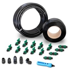 Druppelirrigatieset 100m Diameter 16mm Kraan