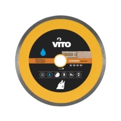 Disque diamant Coupe humide 180 mm Alésage 22 mm 80 m/s VITO PRO-POW