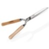 Cisaille à haies 180 mm Manche bois Lames inox Acier forgé VITO