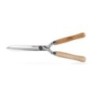 Tijera de setos 180 mm Mango madera Hojas inox Acero forjado