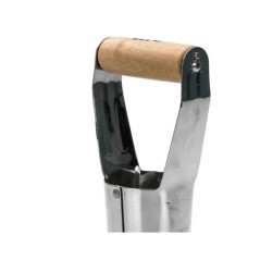 Bulb Planter 230mm Stainless Wood Handle Corrosion Resistant